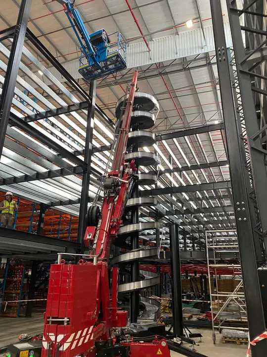 Steel Installations on a Liftr job